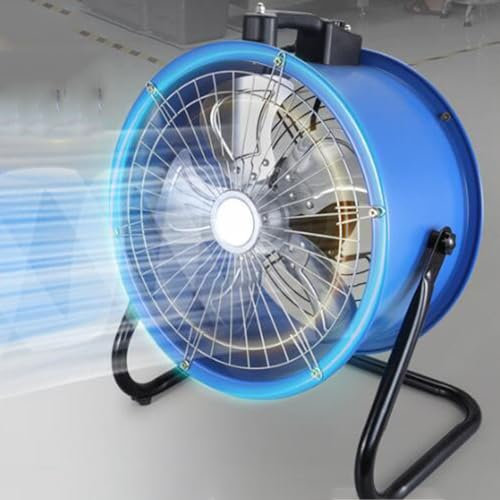 BETAM Industrial Floor Fan,Portable Extractor Fan,4-Speed Heavy Duty Air Circulator,Adjustable Tilt,1400R/Min Utility Blower Fan, for Garage, Shop, Patio, Barn Ventilation,20 inches
