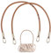 2 Stück 40cm Taschenbügel Handtasche Riemen PU Taschenriemen Leder Lederriemen für Taschen Taschengurt Diy Handtasche Ersatz Griff Schultergurte Handtaschen Ersatzgriff
