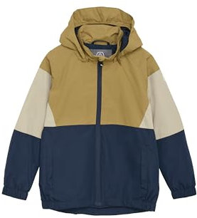 Color Kids COJacket Kinder Unisex Jacke Funktionsjacke Übergangsjacke mit abnehmbarer Kapuze leicht gefüttert Eingrifftaschen Regular fit, Farbe:Fennel Seed (2909), Größe:110