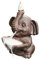 iSpchen Räucherstäbchen Halter Elefant Rückfluss Räuchergefäß Räucherstäbchenhalter Aromatherapie Ornament Für Meditation Yoga Heimdekoration