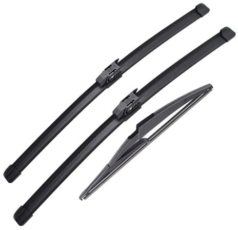 Scheibenwischer Vorne Hinten Wischer Blades Set Für Dacia Für Lodgy 2017-2023 Windschutzscheibe Fenster Pinsel Frontscheibenwischer