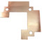 Qaonsciug GPU Kühler Speicher Kühlkörper Kupfer Miner 488 570 580 588 590 GPU Down 15-40 Grad Thermal Pad Ersatz