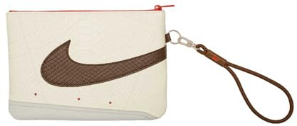 Nike Icon Blazer Wristlet Large Portefeuilles Porte-documents Pochette avec sangle Ivory Skin, beige