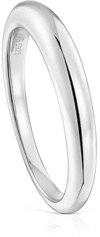 TOUS Glatter Ring aus Feinsilber, Größe 12, Kollektion Motive
