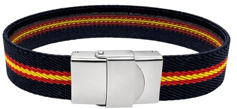 cotigo Pulsera de nudos provincia Española, comunidad, ajustable, colores de bandera, pulsera de cinta, orgullo español, viva españa, comunidad autonoma.