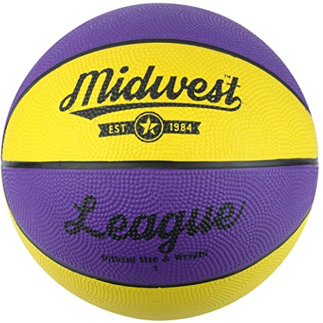 Midwest Kinder League Basketball, Kinder, League Basketball, Yellow/Purple