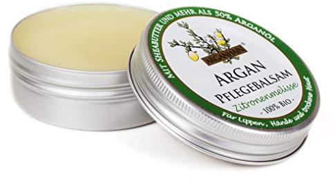 ARGANHAIN Argan BIO Pflegebalsam Zitronenmelisse 30ml. ICADA-zertifizierte Naturkosmetik