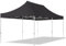 TOOLPORT Faltzelt Professional 3x6 m ohne Seitenteile Faltpavillon ALU Pavillon Partyzelt in schwarz