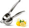 Fitlife Zitronen-/Zitruspresse Manuell, Edelstahl, Handpresse Saftpresse für Zitronen, Limetten, Grapfruit, Anti-Ätzmittel, Spülmaschinenfest.