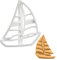Segelboot Ausstechform, 1 Teil, Bakerlogy