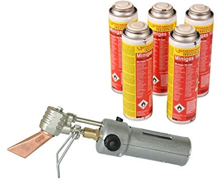 Aktionsset Dachrinnenlötkolben PK 932 mit 5 Kartuschen