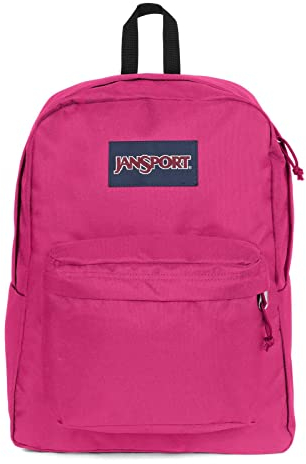 JanSport SuperBreak One, Großer Rucksack, 35 L, 42 x 33 x 21 cm, MidnightMagenta