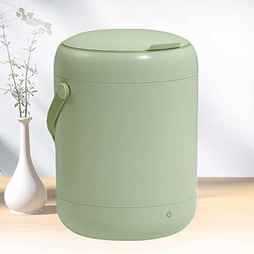 PanHuiWen Mini Lavadora Portatil Lavadora Pequena Barata 2.8L Función antibacteriana de luz Azul para Camping, Viajes y Casa,Green