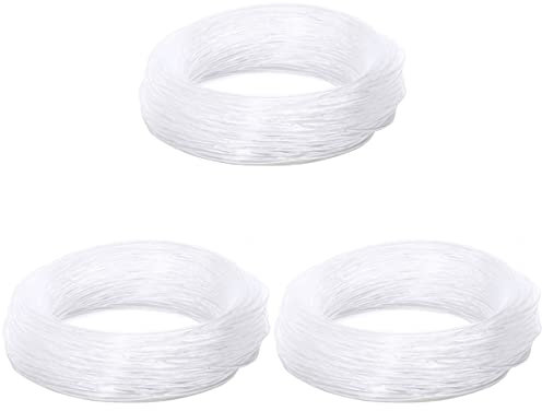 Uonlytech 3 Pezzi 2m Cavo in Fibra Ottica in Plastica Materiale Mma Solido 1 5 Mm Per Illuminazione Decorativa