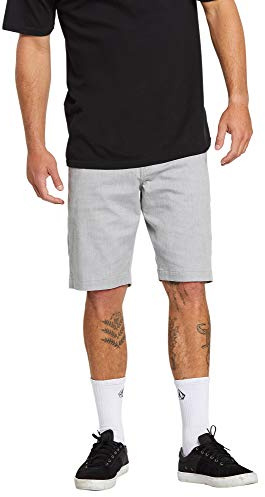 Volcom Herren Modern Fit 21 Chino Shorts, Grauneu, 52