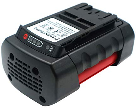 EMBRACESUN 6000mAh Batterie Rechargeable Li-ION 36V BOS36 Remplacement de la Batterie Bosh GBA36V D-70771 BAT810 BAT836 BAT840 Compatible avec la Tondeuse à Gazon à Batterie Bosh Rotak 32 LI 37 LI 43