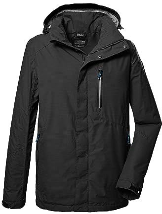 Killtec Herren Kos 256 Mn Jckt_carleb Funktionsjacke/Outdoorjacke mit abzippbarer Kapuze