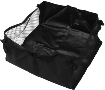 Topyond Rollstuhl-Untertasche, Untersitz-Rollator-Tasche, Beweglicher Untersitzkorb Für Rollatoren, Rollstuhltasche,Korb Für Rollstuhl,Für Senioren Und Benutzer von Mobilitätshilfen,Schwarz