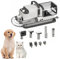 Kit de aseo para perros Aspiradora, Aspiradora de aseo para mascotas 5 en 1, Cortauñas eléctricas para perros para el cuidado, Aspiradora para perros para mudar el cuidado,Succión 99% de pelo de perro