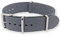 Natos.com - Graues NATO Uhrenarmband G10 Military Nylon Strap - 20 mm