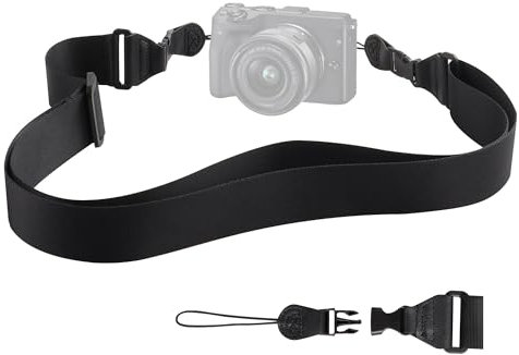 JUNART Adjustable Camera Neck Straps, Comfortable Nylon Shoulder Strap, Universal Neck Lanyard for Binocular, iPad, Cellphone