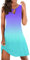 Haenge Kleider Damen Blumenkranz Halloween Sommerkleid XXL Damen Sommerkleid A Linie Oberteile Damen Sommerkleider Sommerrock Knielang Sommerkleid Damen Lang Viskose