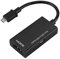 Adaptateur Micro USB vers HDMI, vidéos 1080p, son stéréo 8 canaux, signal stable, large compatibilité, pour téléphone Android vers TV HD, avec adaptateur vidéo HDMI 5PIN
