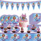 stoviglie di compleanno ,forniture per feste di compleanno,Set per feste di compleanno per bambini,decorazioni di compleanno per bambini, forniture per feste di compleanno-a