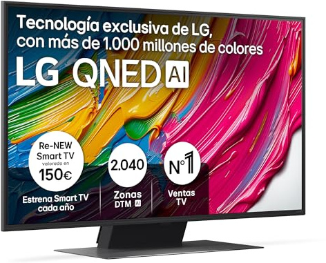 LG TV LED QNED Evo AI QNED86 2025 43 Edge-LED 4K Ultra HD