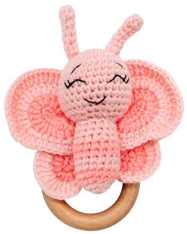 Bärenfreunde Beißring Geschenk personalisiert, Baby Geschenke zur Geburt | Greifling, Holz Spielzeug, Greifspielzeug, Rassel, Greifringe, Babyrassel mit Namen, Mädchen, Junge, Neugeborene