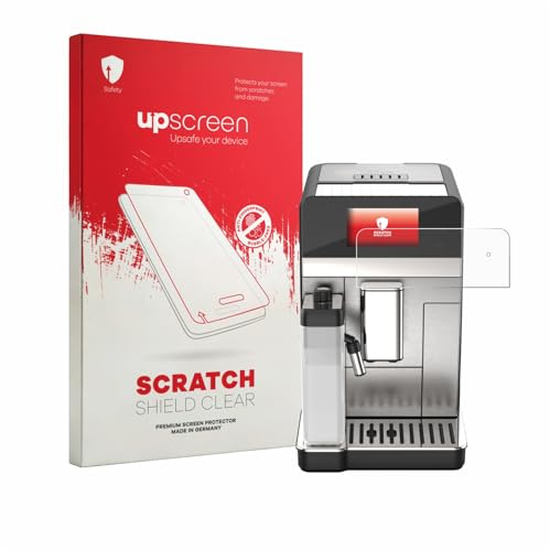 upscreen Schutzfolie für DeLonghi Eletta Ultra 2026 – Made in Germany, Kristall-klar, Kratzschutz, Anti-Fingerprint
