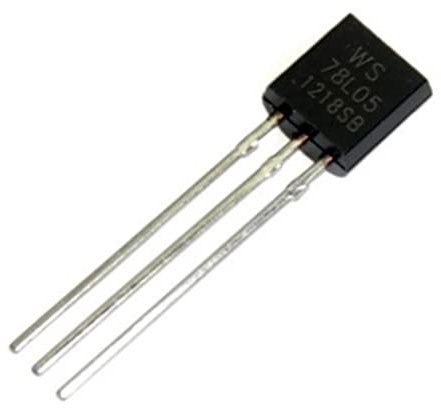 TecnoStore® 5x L78L05 stabilizzatore di tensione LM 78L05 TO92 regolatore 5V 0.1A TO-92
