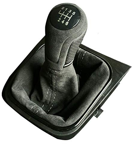 SCHALTSACK PASSEND FÜR 5 6 LEDER SCHALTKNAUF 6 GANG AAL
