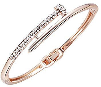 QIEERNN Bracelet Jewelry Women S Bracelet Nail Style Diamond Bracelet