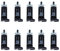 E-outstanding 8PCS Plastic Heatsink Mount Pin CPU Cooler Clips for Intel LGA 775 Socket
