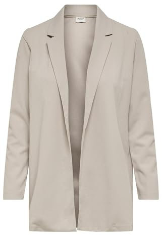 JDY JDYGEGGO L/S Blazer JRS Noos décontracté, Chateau Gray, L Femme