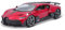 Bburago Bugatti Divo: Modellauto im Maßstab 1:18, Türen und Motorhaube zum Öffnen, 25 cm, rot (18-11045R)