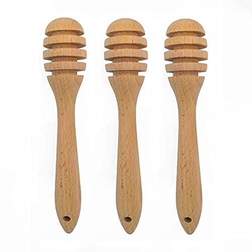 Honey Dipper Wooden Honey Jar Favours Honey Spoon Stirrer Honey Dipper Sticks Mixing Tool Home Kitchen