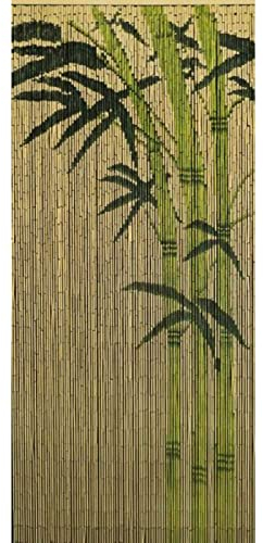 SIDCO Bambusvorhang Türvorhang Bambus Perlenvorhang Fadenvorhang Fliegenvorhang Bamboo