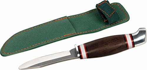Goki 58409 Schnitzmesser mit Nylontasche inkl. Gürtelschlaufe Tiere, bunt