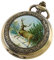Tiong Mechanische Hand Wickeln London Taschenuhr Vintage Bronze Hirsch Fall Roman Ziffer Herren Taschenuhren