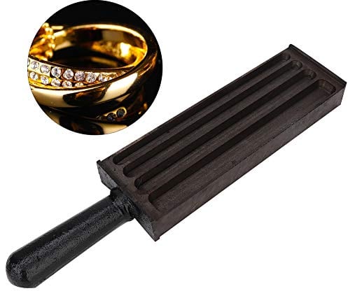Barren Silberbarren Goldbarren Goldbarren Tiegel zum Schmelzen von Metallbarren für Gold-Silber-Hardware, Kupfer, Aluminium, Messing