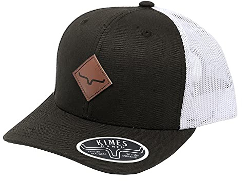 Kimes Ranch Herren Caps Diamond Snapback Hut, Schwarz, Einheitsgröße
