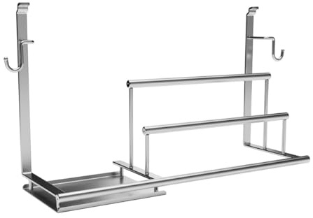 Kesseböhmer Linero style Spülutensilienhalter Edelstahloptik 501x150x271 mm | zum Einhängen Nischensystem von SOTECH