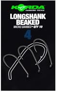 Korda Longshank Beaked Hooks Barbless 10 Per Pack