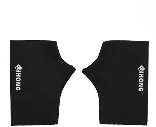 Nuatpetin Gaming-Handschuhe für Maus-Tastatur-Controller, rutschfeste Spielhandschuhe, atmungsaktiv, Halbfinger-Gaming-Handschuh, schweißableitend