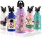 KollyKolla Borraccia Termica Bambini 350ml, Stampa 3D Borraccia Termica Piccola, Borracce Termiche con Cannuccia, Bottiglia Acqua Senza BPA, Borracce per Bambina, Scuola, Sport, Campeggio, Ciclismo