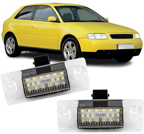 REINKO LED Kennzeichenbeleuchtung passt für Audi A3 8L A4 Limo./Avant B5 8D Vorfacelift
