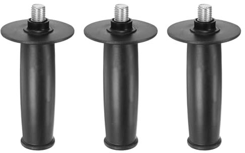 sourcing map 3pcs Rotary Tool Side Handle 14mm Thread 141mm Length Plastic Rotary Tool Handle Replacement Auxiliary Sander Handle Tool