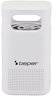 BEPER P206ZAN101 Zanzariera LED con Ventola, silenziosa e Portatile, Senza Uso di Sostanze chimiche, Facile da Pulire, Cavo USB Incluso.